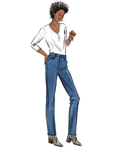 Modello di jeans - Butterick 6911