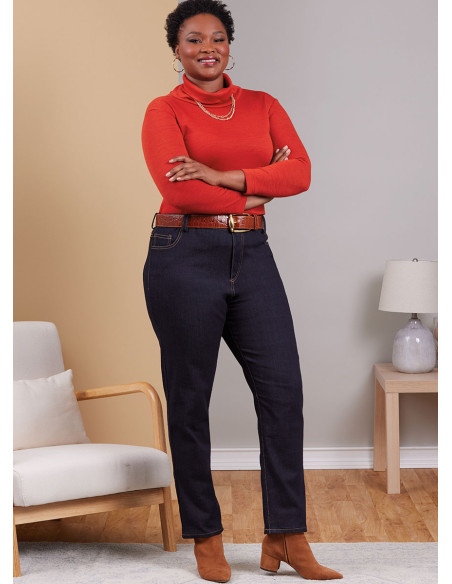 Modello di jeans - Butterick 6912