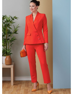 Modello di giacca e pantaloni - Butterick 6915
