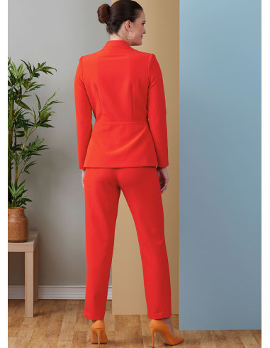 Modello di giacca e pantaloni - Butterick 6915