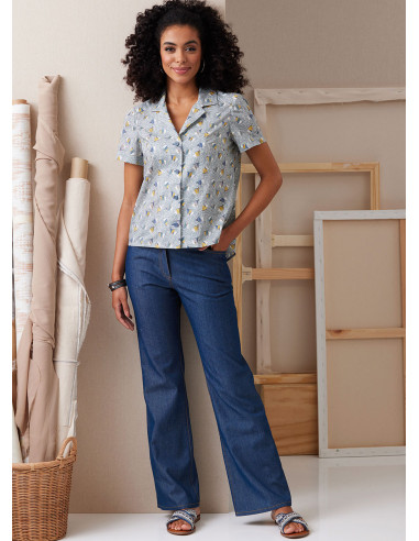 Modello di camicia - Butterick 6924