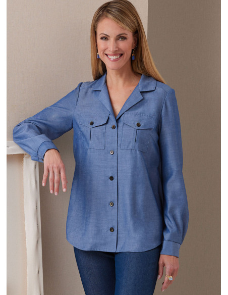 Modello di camicia - Butterick 6924