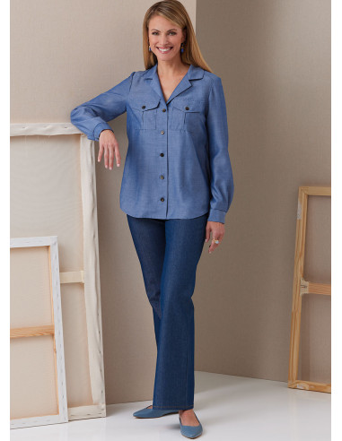 Modello di camicia - Butterick 6924