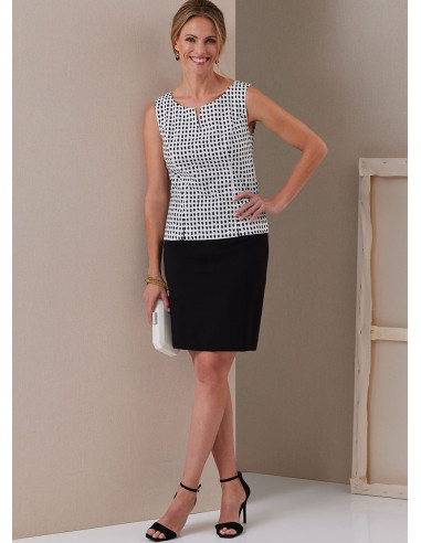 Modello di top - Butterick 6925