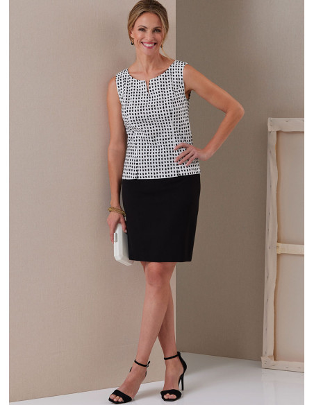 Modello di top - Butterick 6925