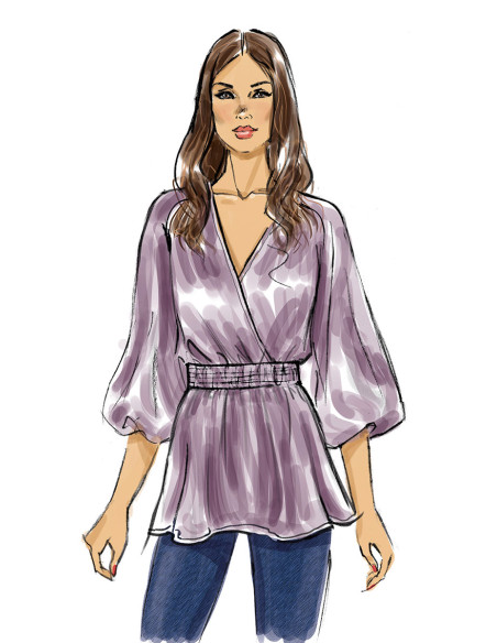Modello di top - Butterick 6930
