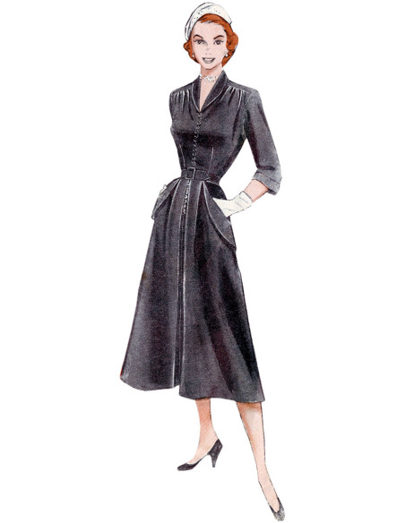 Modello di abito vintage - Butterick 6956