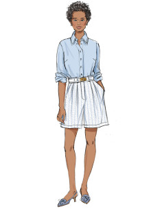 Modello di camicia - Butterick 6946 2