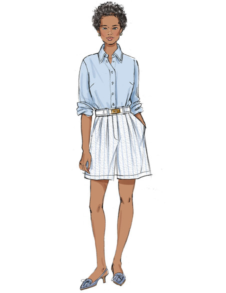Modello di camicia - Butterick 6946