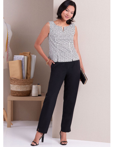 Modello di pantaloni - Butterick 6944