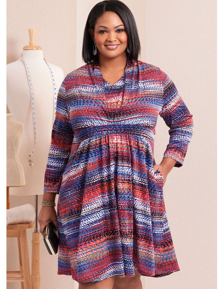 Modello di abito a maglia - Butterick 6941