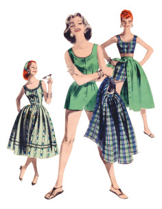 Modello di abito vintage - Butterick 6939