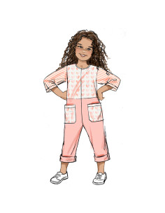 Modello di abito, tutina e cappello - Butterick 6937 2