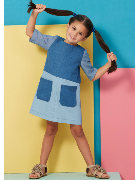 Modello di abito, tutina e cappello - Butterick 6937