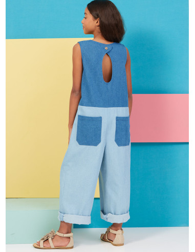 Modello di abito, tutina e cappello - Butterick 6937