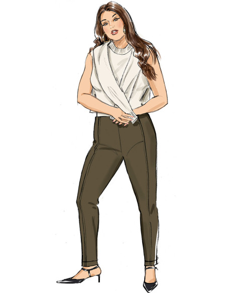 Modello di pantaloni - Butterick 6964