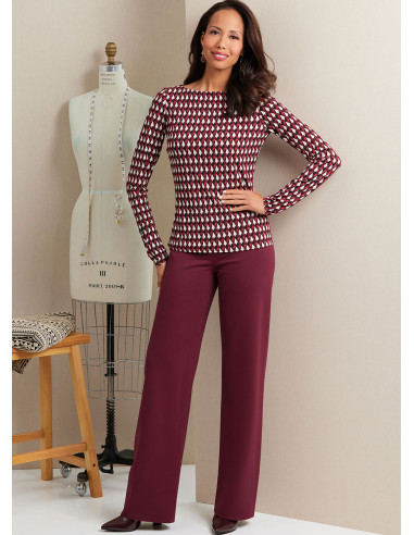 Modello di top - Butterick 6966