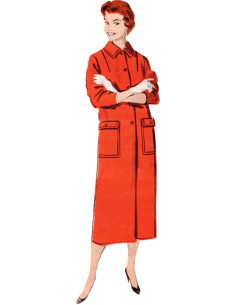Modello di cappotto - Butterick 7020