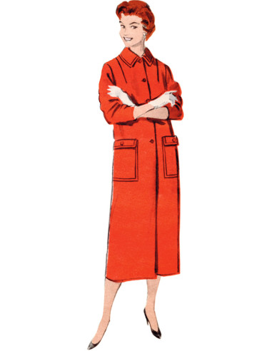 Modello di cappotto - Butterick 7020