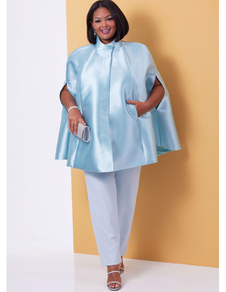 Modello di mantello - Butterick 6978