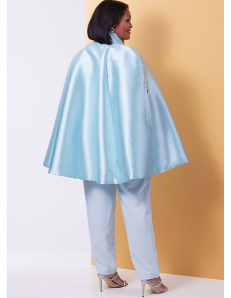 Modello di mantello - Butterick 6978