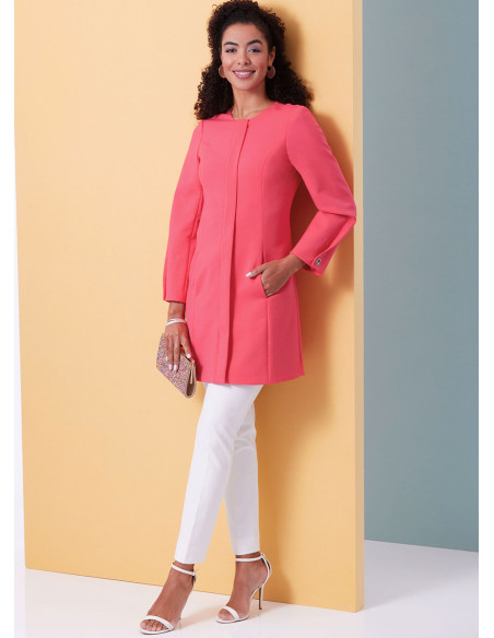 Modello di giacca aderente - Butterick 6979