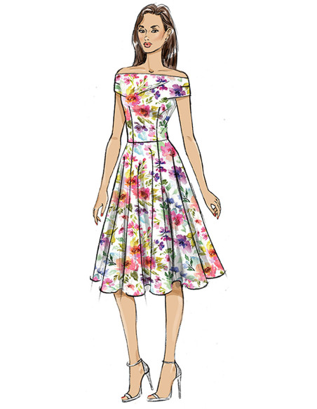 Modello di abito - Butterick 7006