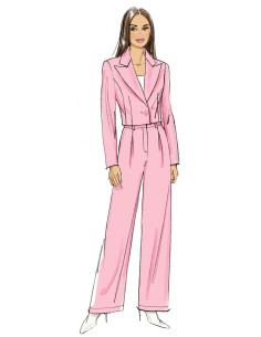 Modello di giacca - Butterick 7012 2