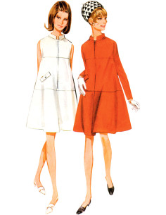 Modello di abito vintage - Butterick 6991