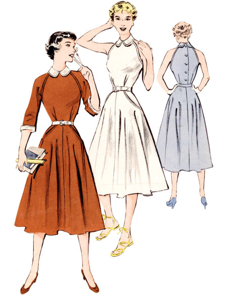 Modello di abito vintage - Butterick 6992