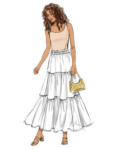Modello di gonna - Butterick 6999