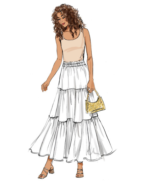 Modello di gonna - Butterick 6999