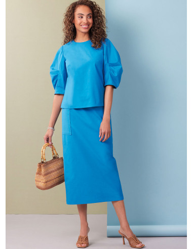 Modello di top - Butterick 7002