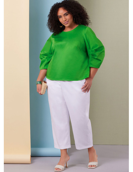 Modello di top - Butterick 7002