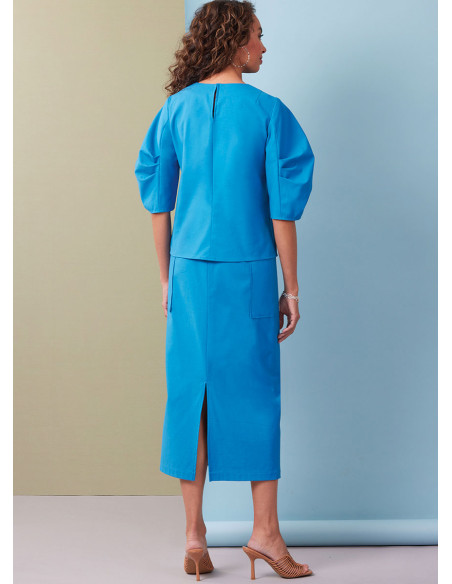 Modello di top - Butterick 7002