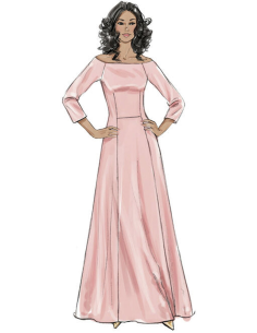 Modello di abito da sposa - Butterick 6639 2