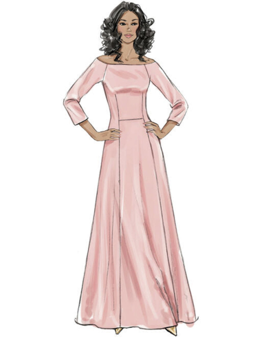 Modello di abito da sposa - Butterick 6639