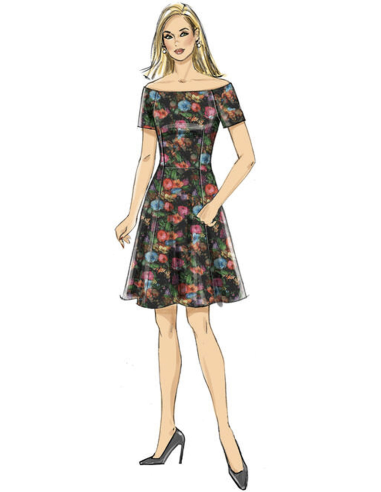 Modello di abito da sposa - Butterick 6639