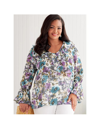 Modello di top - Butterick 6814