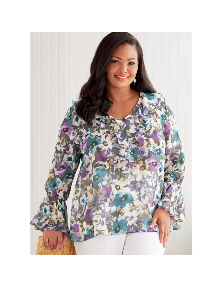 Modello di top - Butterick 6814