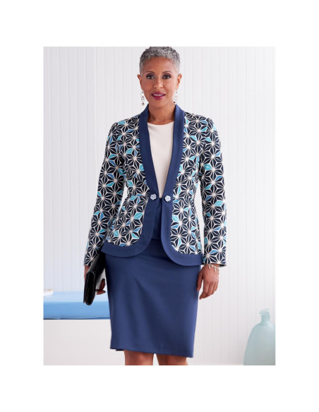 Modello di giacca e gonna - Butterick 6821
