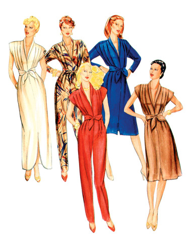 Modello di tuta e abito - Butterick 7036