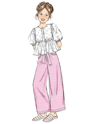Modello di top - Butterick 7034