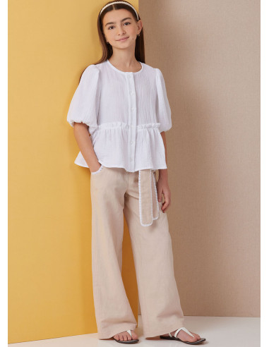 Modello di top - Butterick 7034