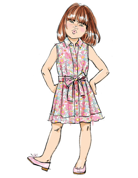 Modello di abito - Butterick 7033