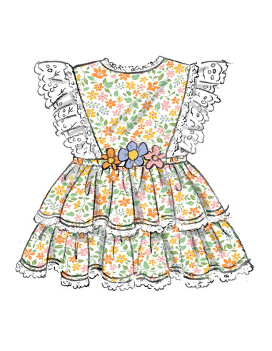 Modello di tutina - Butterick 7031