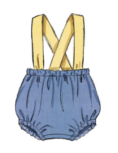 Modello di tutina - Butterick 7031