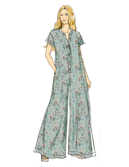 Modello di tuta - Butterick 7029
