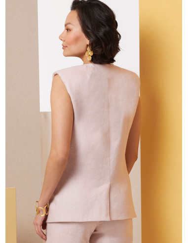 Modello di gilet - Butterick 7027