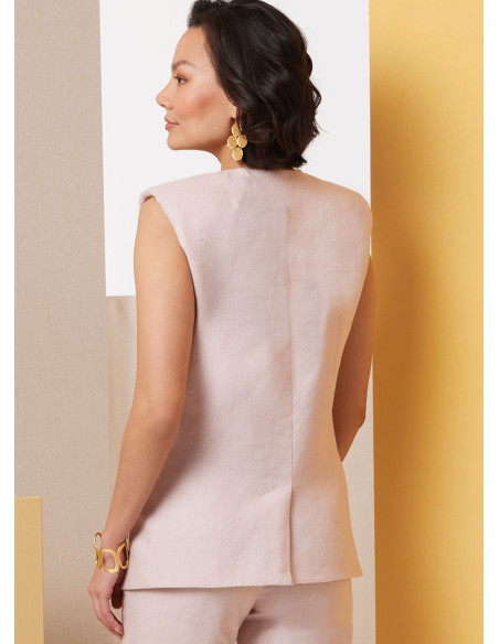 Modello di gilet - Butterick 7027